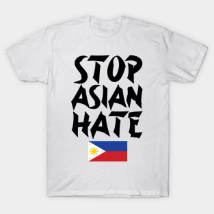 Stop Asian Hate Phillipines T-Shirt